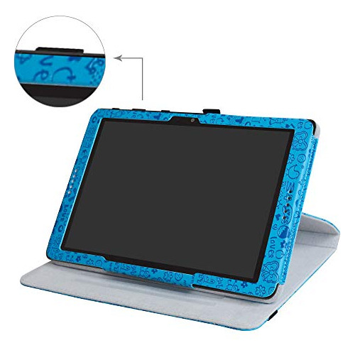Funda Rotatoria Para Zte K92 Primetime/att Primetime 10.1pul