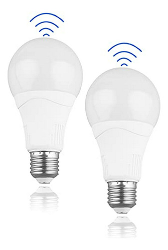 Focos Led - Radar Motion Sensor Outdoor Light Bulbs - 5000k 