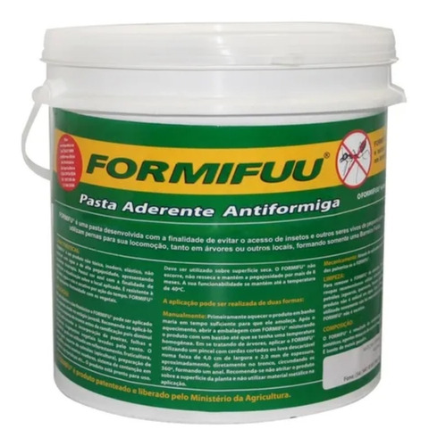 Formifu 2800g Pasta Natural Atoxica Anti Formiga