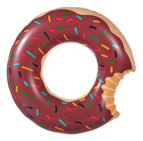 Aro Donut Inflable Dona Niños Playa Piscina 90cm