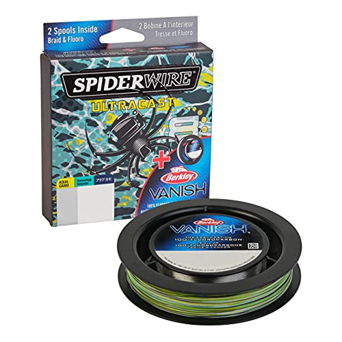 Spiderwire Ultracast Braid Desaparecido Fluorocarbono Msqdl