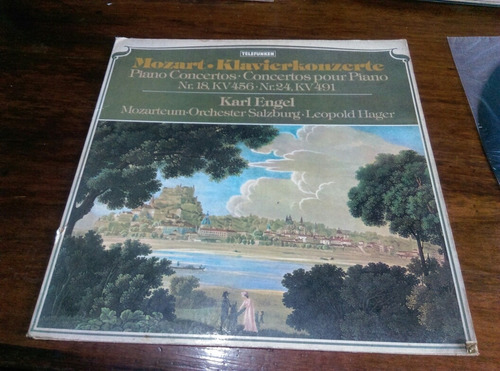 Vinilo Mozart- Piano Concertos Nr 18 Nr 24.   Ljp