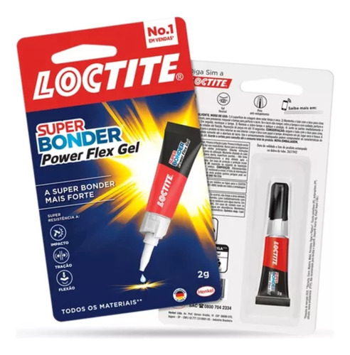 Loctite Super Bonder Flexivel 3g