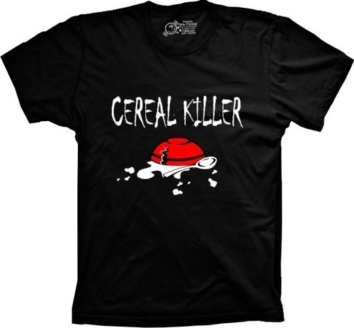 Camiseta Plus Size Engraçada - Cereal Killer
