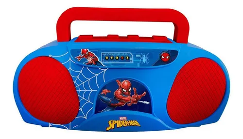 Boombox Karaoke Homem-aranha - Amplificador De Som Temático