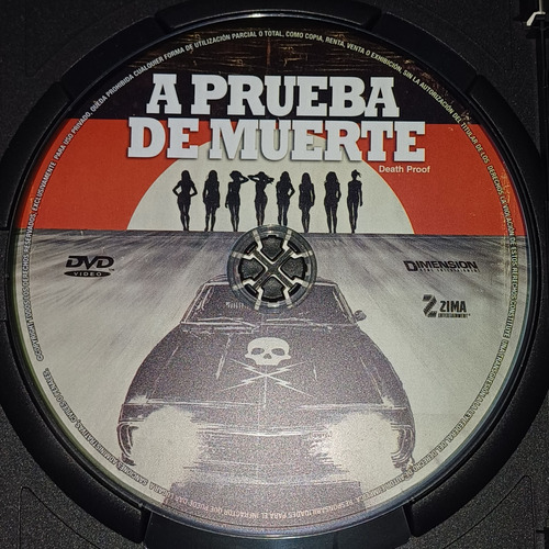 A Prueba De Muerte - Death Proof Quentin Tarantino Dvd (Usado)