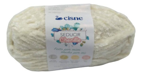 Fio/lã Cisne Seducir Chenille 50g 100%poliester-fashion 2023 Cor 00275