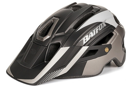 Casco Batfox Para Bicicleta Ajustable Adulto Mtb Ciclismo