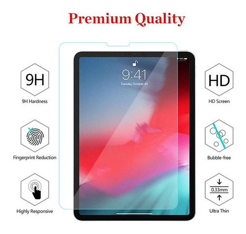 Imagen 8 de 8 de Mica iPad Pro 11 2018/2020/2021 Devia Cristal Templado