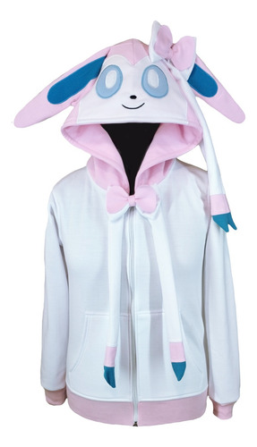 Sylveon Sudadera Unisex Tallas Disponibles Bordados Amplias