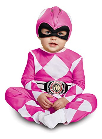 Disfraz De Ranger Rosa Disguise Para Bebés Y Niños, Rosa 121