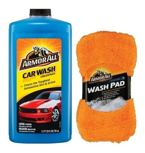 Combo Shampoo Carro / Moto  Y Espumon Armorall