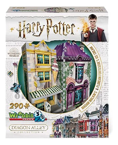 Wrebbit 3d Puzzle Harry Potter Diagon Alley Madam Malkin's 