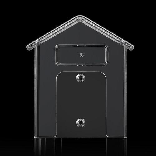 Cubierta De Timbre, Caja Protectora Transparente Impermeable