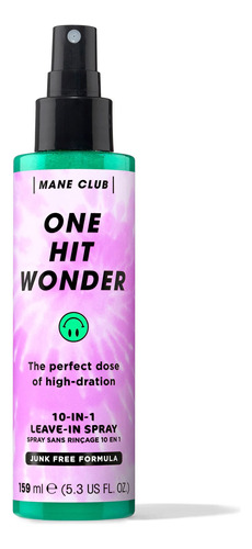 Mane Club One Hit Wonder - Spray Sin Enjuague 10 En 1, Libr.