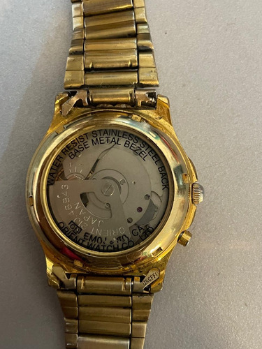 Reloj Orient Aaa 21j 46943 Hombre Dorado Acero Inox. Dorado Oscuro Dorado Oscuro Amarillo (Usado)