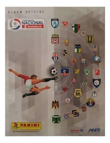 Album + 50 Sobres Campeonato Nacional Transición 2017 Panini