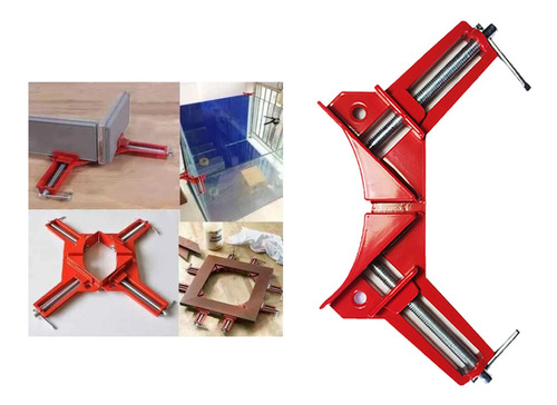 Kit 4 Grampos Angular + Adaptador Tico-tico - Charbs