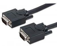 Cable Vga Manhattan Para Monitor O Proyector 9 Mts Negro Mac
