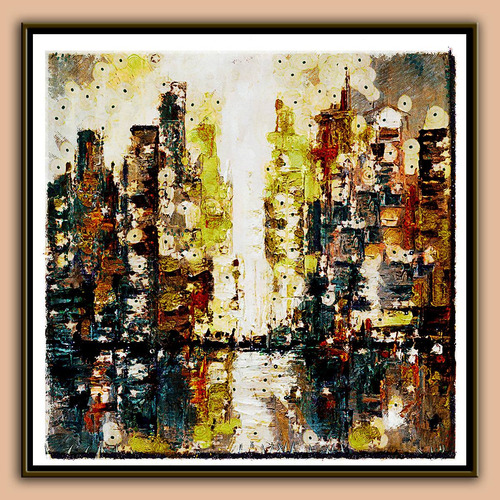 Cuadros Modernos Abstractos Cinetismo Hogar Decoracion
