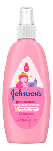 Spray Desenderante Gotas De Brillo 200ml Johnsons