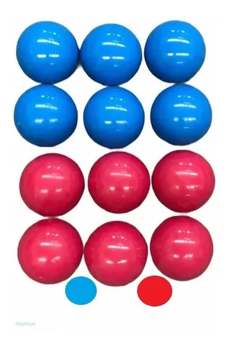 Jogo de bolas de bocha mundial 920 a 950 g caixa com 6 bolas
