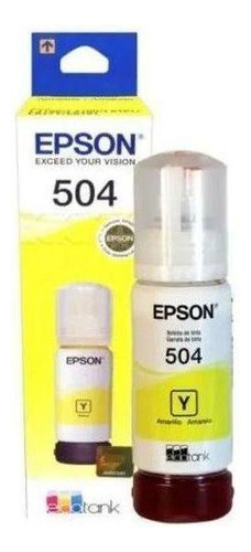 Tinta De Impresora Epson T504 | 4 Colores