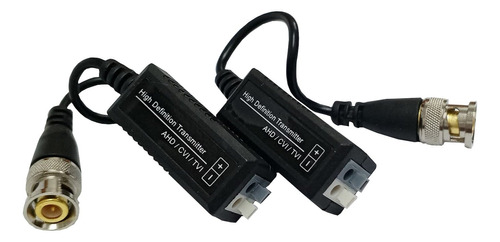 Par De Video Balun Pasivo Hd Presion 300 Mts Camaras Cctv