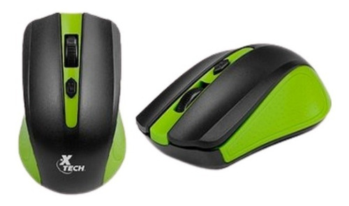 Imagen 1 de 1 de Mouse Xtech Xtm-310gr 4 Inalámbrico 1600dpi Pc/ Mac Verde