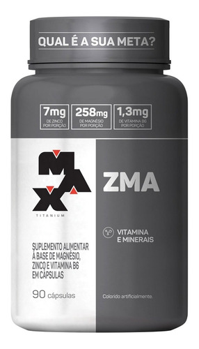 Zma 90 Cápsulas - Max Titanium