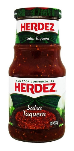 Salsa Taquera Herdez Frasco 453 Gr