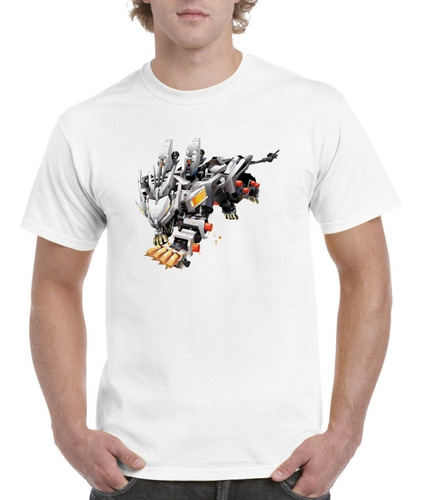 Camisas Para Hombre Zoids Blancas Nuevas Diseños Tigres 