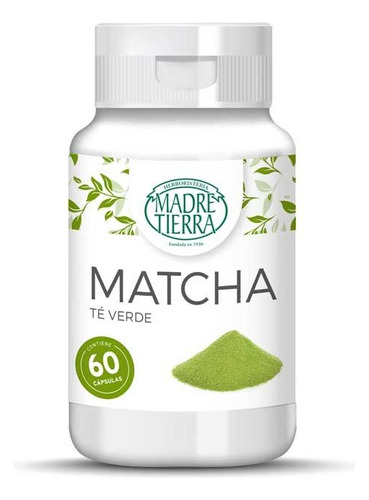 Matcha Madre Tierra® X 60 Cápsulas | Té Verde 