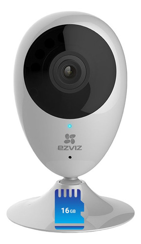 Camara Seguridad Ip Ezviz Cv206 720hd Wifi + Memoria 16gb