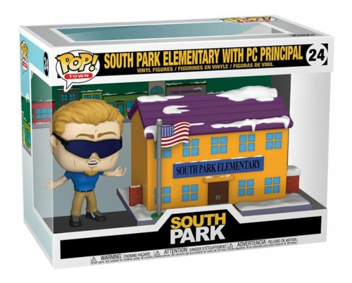 Funko Pop South Park Elementary Whit Pc Principal 24