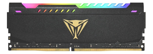 Memoria RAM Viper Steel RGB gamer color negro 8GB 1 Patriot PVSR48G320C8