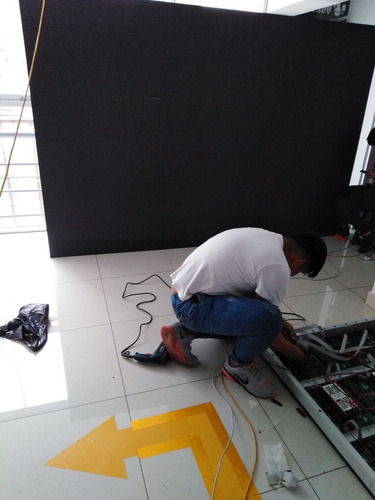 Imagen 3 de 3 de Letrero Pantalla Led P10 100cmx100cm Publicidad Escenario