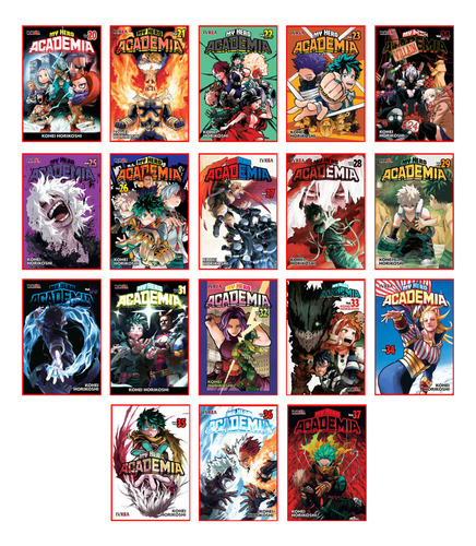 Combo My Hero Academia 20 A 37 - Manga - Ivrea