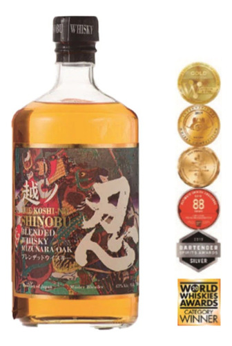 Whisky Japonés Shinobu Mizunara Master Blender Bostonmartin