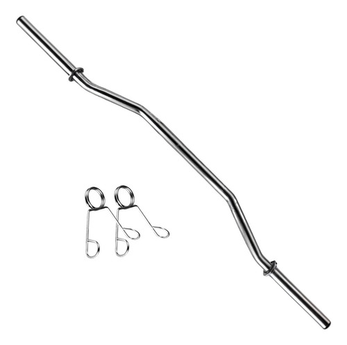 Kit Barras De Tubo Oca Com Barra 1,20m E Barra W 1,20m Cor Prateado