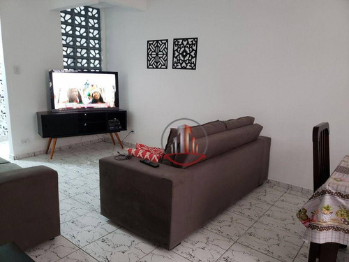 Imagem 4 de 14 de Apartamento Com 2 Dormitórios À Venda, 95 M² Por R$ 250.000 - Vila Guilhermina - Praia Grande/sp - Ap3094