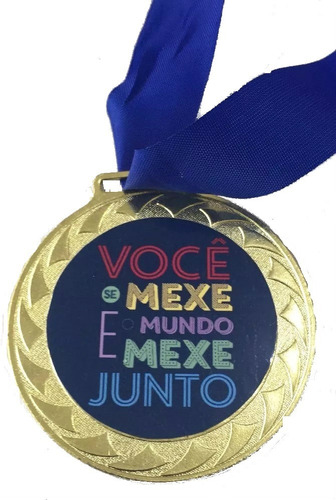 660 Medalha Personalizada 4 Cm