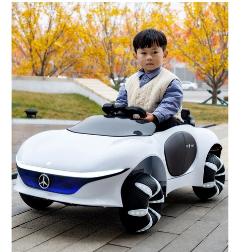 Auto Eléctrico Futurista Para Niños 