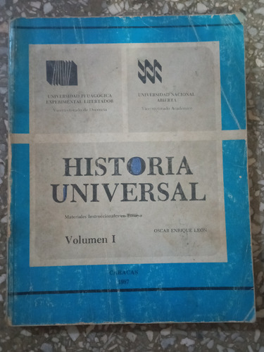 Historia Universal - Oscar Enrique Leon
