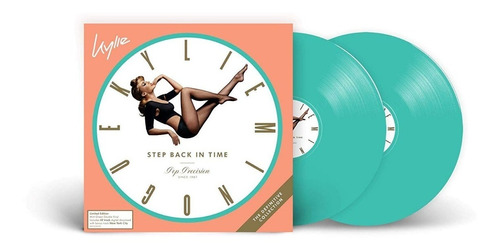 Kylie Minogue Step Back In Time Vinilo Doble Color Nuevo Imp