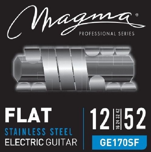 Encordado Para Guitarra Electrica 012 Flat Ge170sf