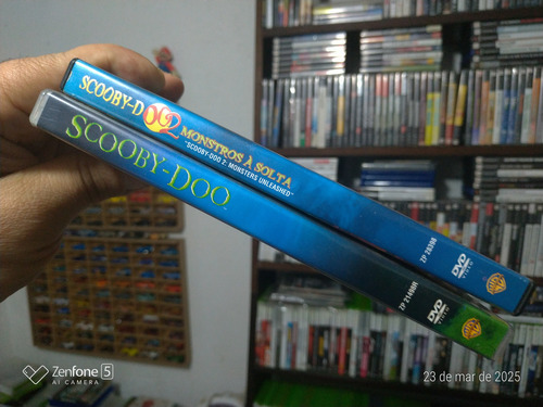 Dvds Scooby Doo 1 E 2 Monstros A Solta Os Dos Juntos Leia