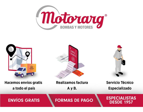 Imagen 11 de 11 de Bomba Presurizadora Motorarg Tip Matic 3-6 Hasta 6baños 1 Hp