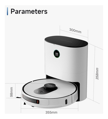 Roidmi Eve Max Robot Aspiradora 5000pa