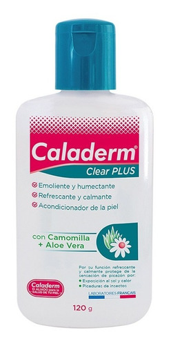 Crema Caladerm Clear Plus Aloe - mL Fragancia Suave & Agradable Tipo de envase Frasco